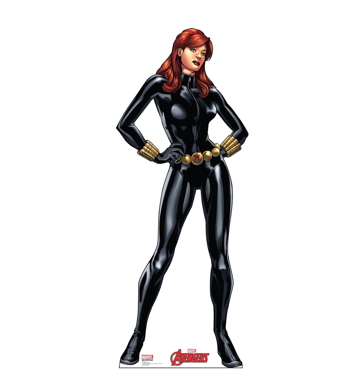 68'' Black Widow Avengers Life-Size Cardboard Standup