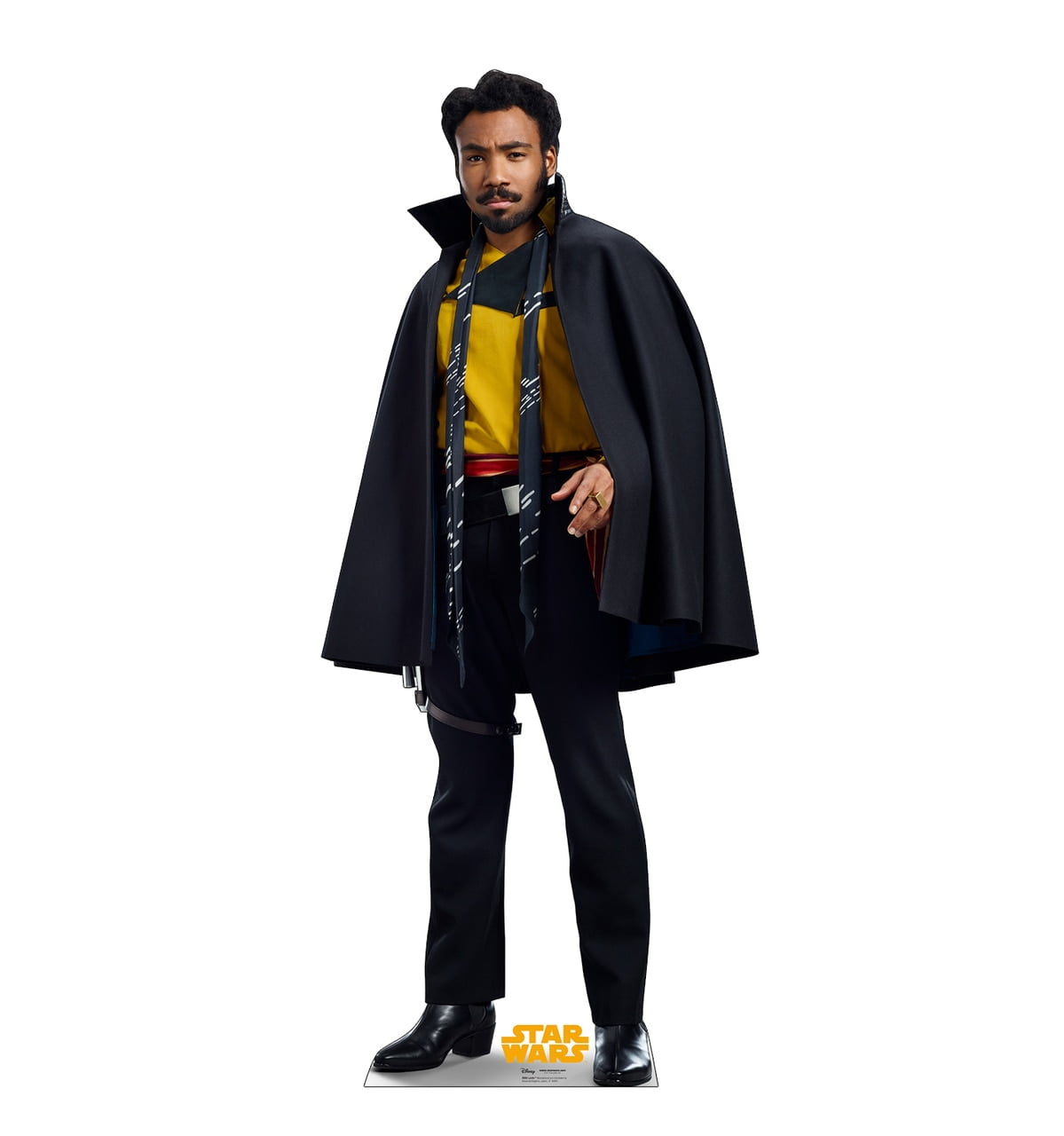 Lando 70'' Star Wars Cardboard Standup with Cape