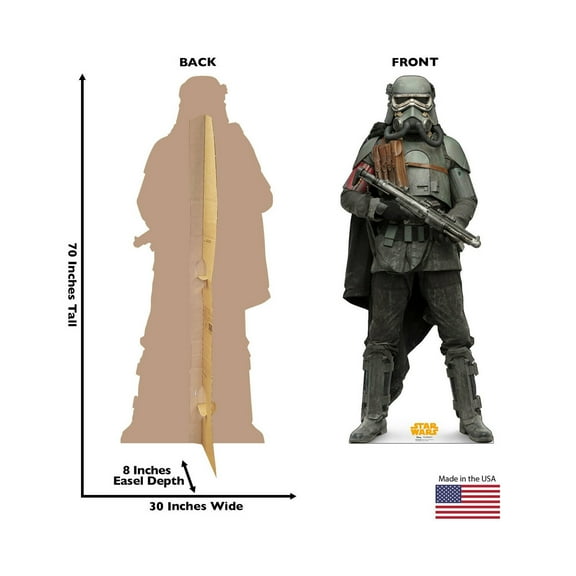 Advanced Graphics 2661 Mudtrooper Cardboard Cutout - Star Wars Han Solo Movie