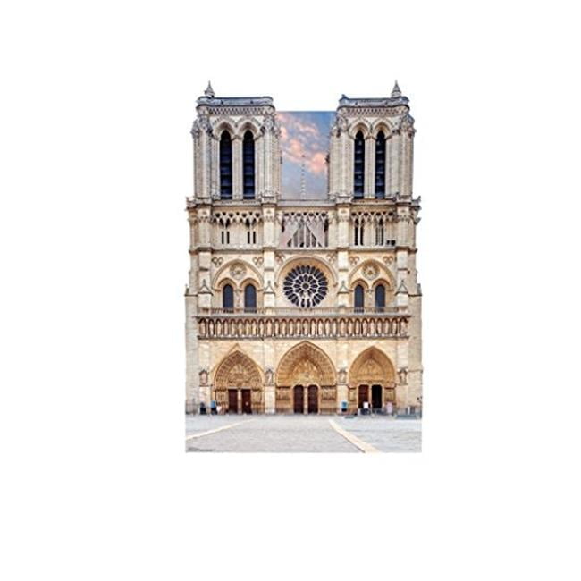 Advanced Graphics 2684 88 x 84 in. Notre Dame Wall Decal - Walmart.com