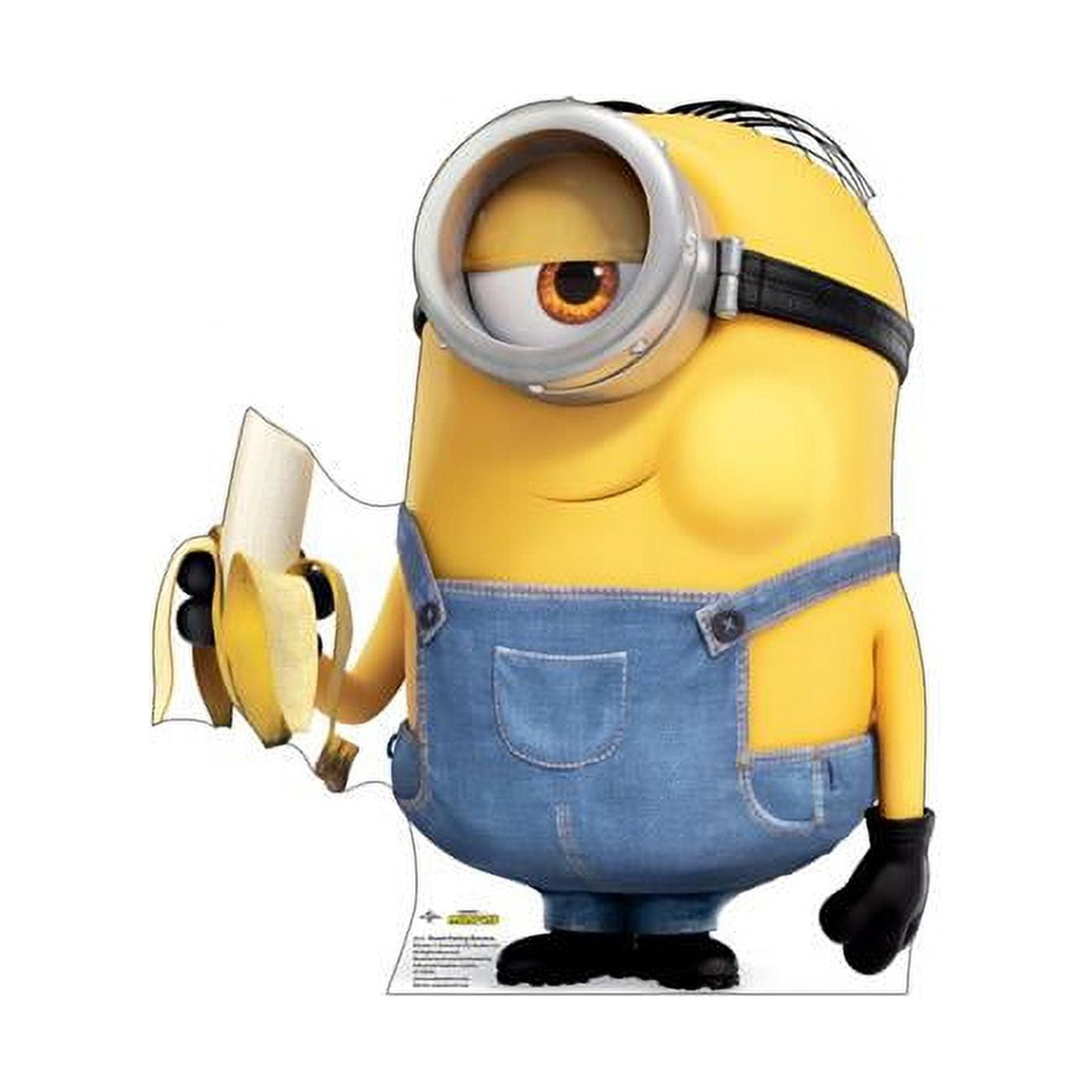 27'' Minions Stuart Eating Banana Cardboard Standup