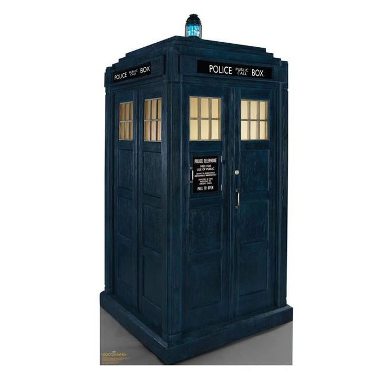 TARDIS Front and Side View Cardboard Cutout - Walmart.com