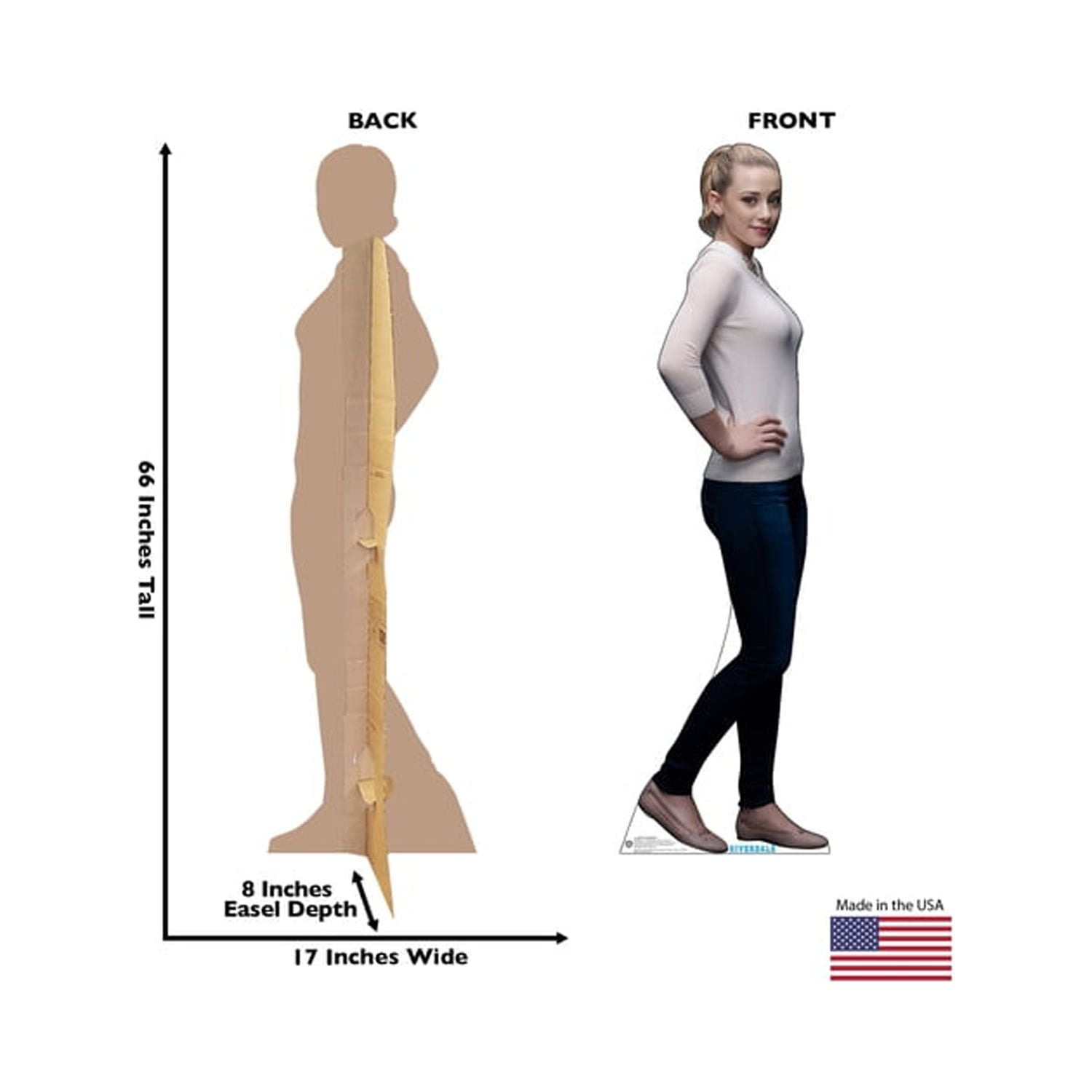 66'' Betty Cooper Riverdale Cardboard Cutout Standup
