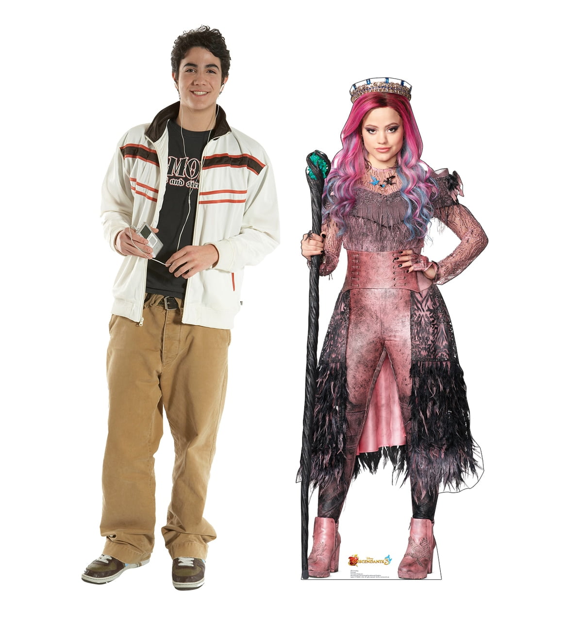 Audrey 64'' Pink and Black Disney Cardboard Standup