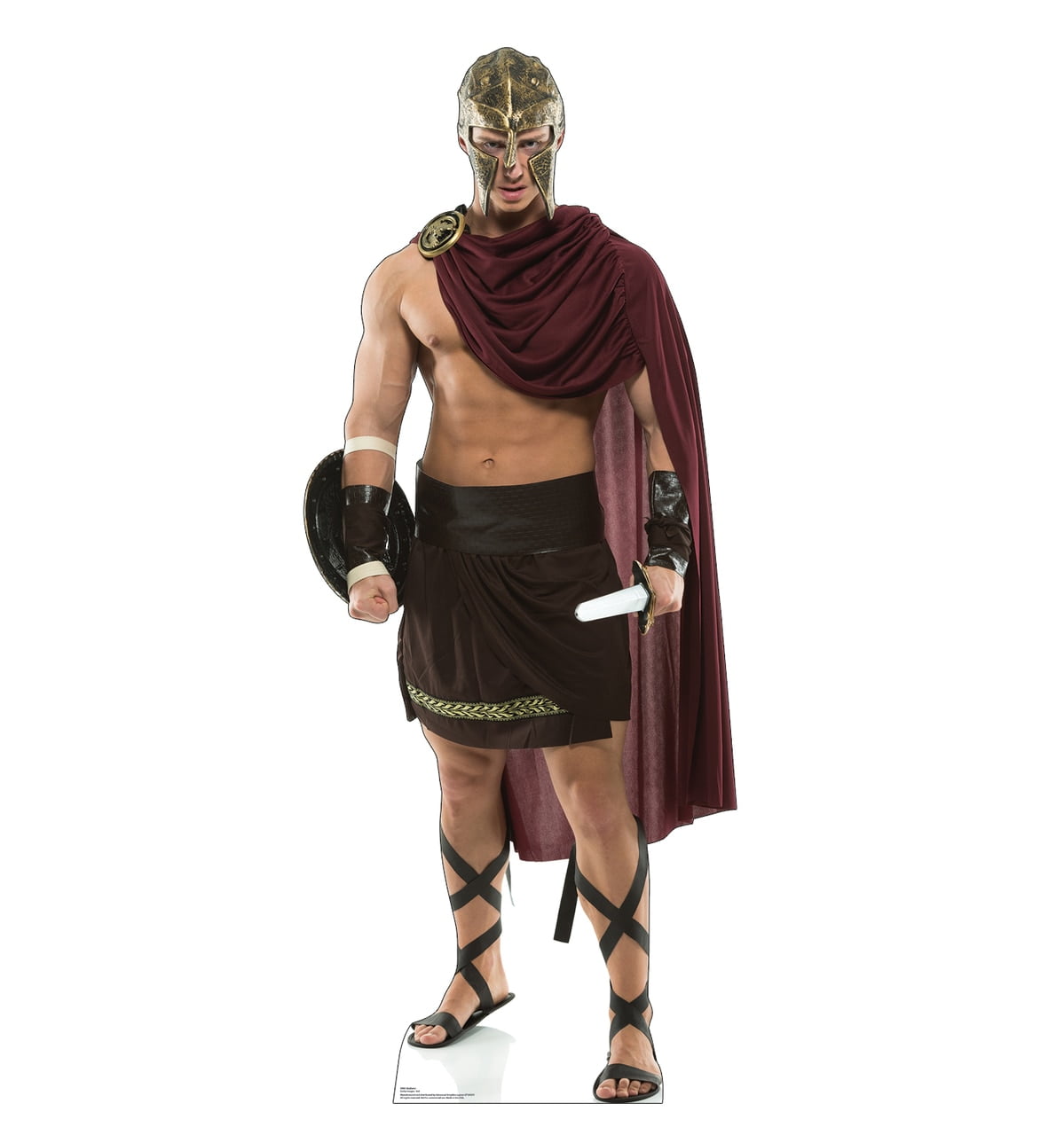 Life-Size Gladiator Cardboard Standup Decor