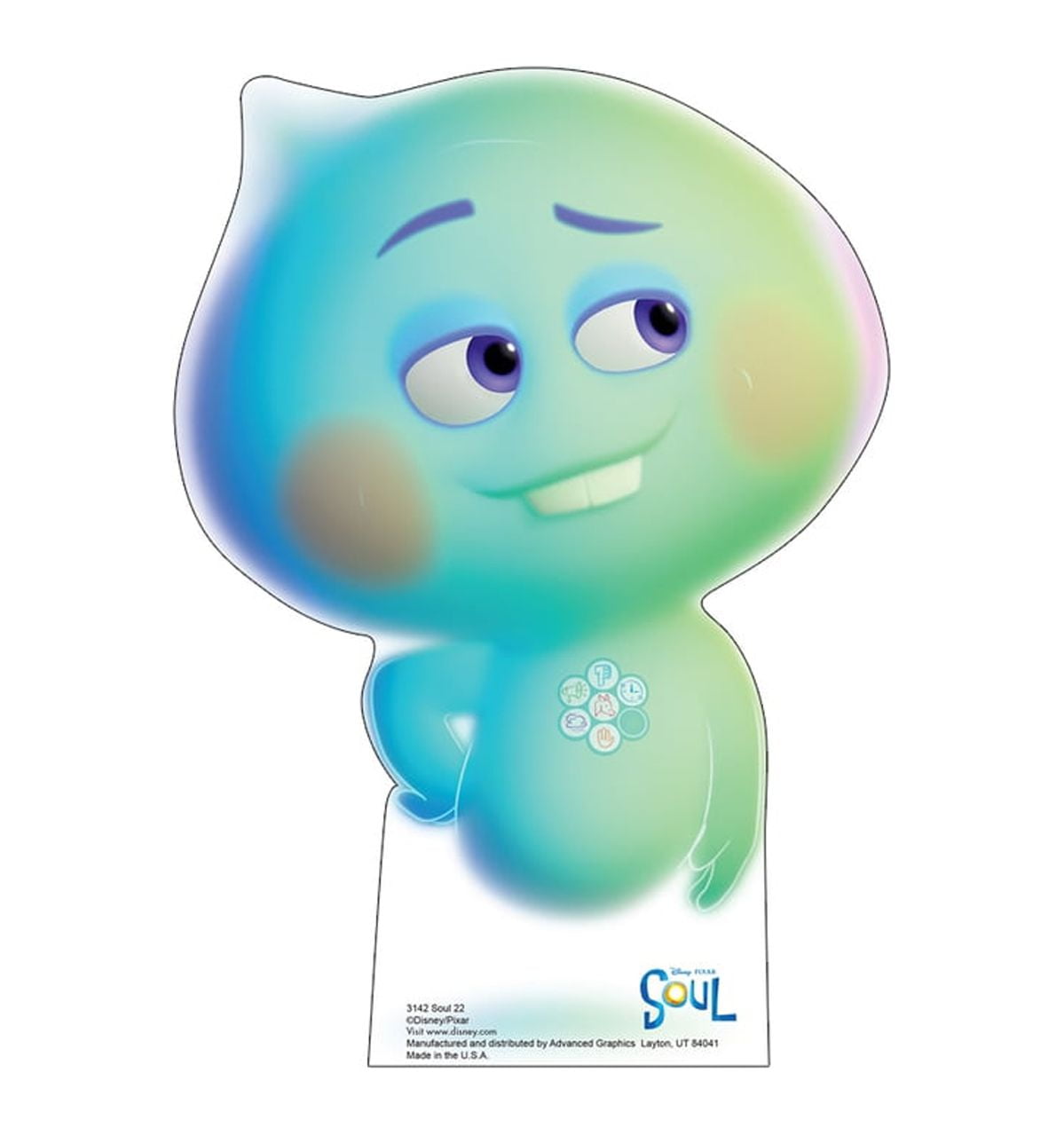 Soul 22 Lifesize Cardboard Cutout Standee