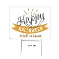 thumbnail image 1 of Happy Halloween Yard Sign 2 - Orange, 1 of 3