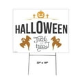 thumbnail image 1 of Halloween Trick or Treat Yard Sign 3 - Ghosts, 1 of 3