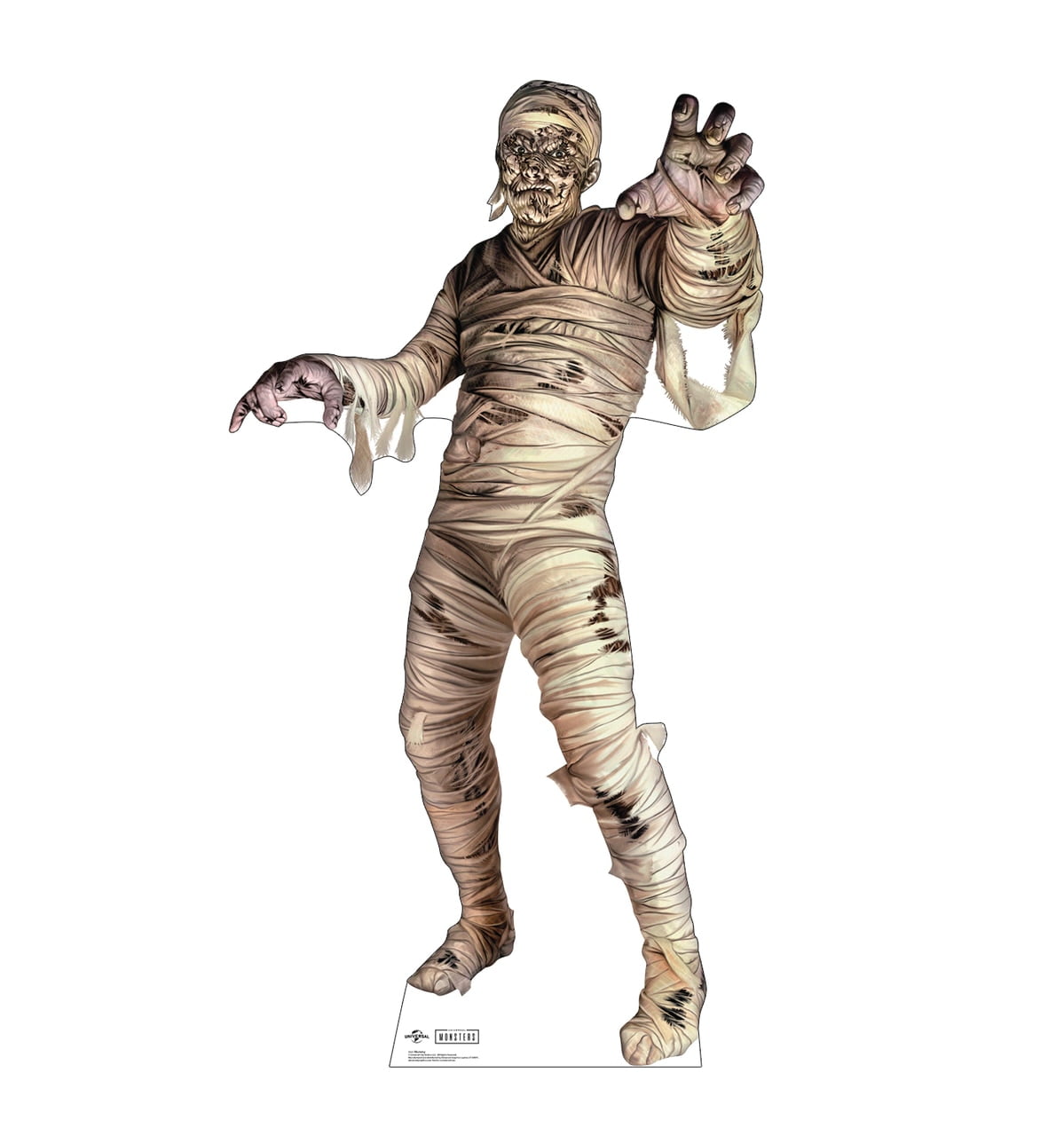 72'' Lifesize Mummy Cardboard Standup Halloween Decor