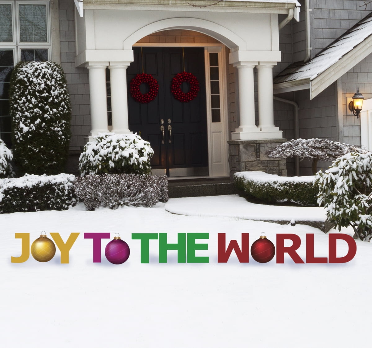 Joy to the World Yard Sign Set