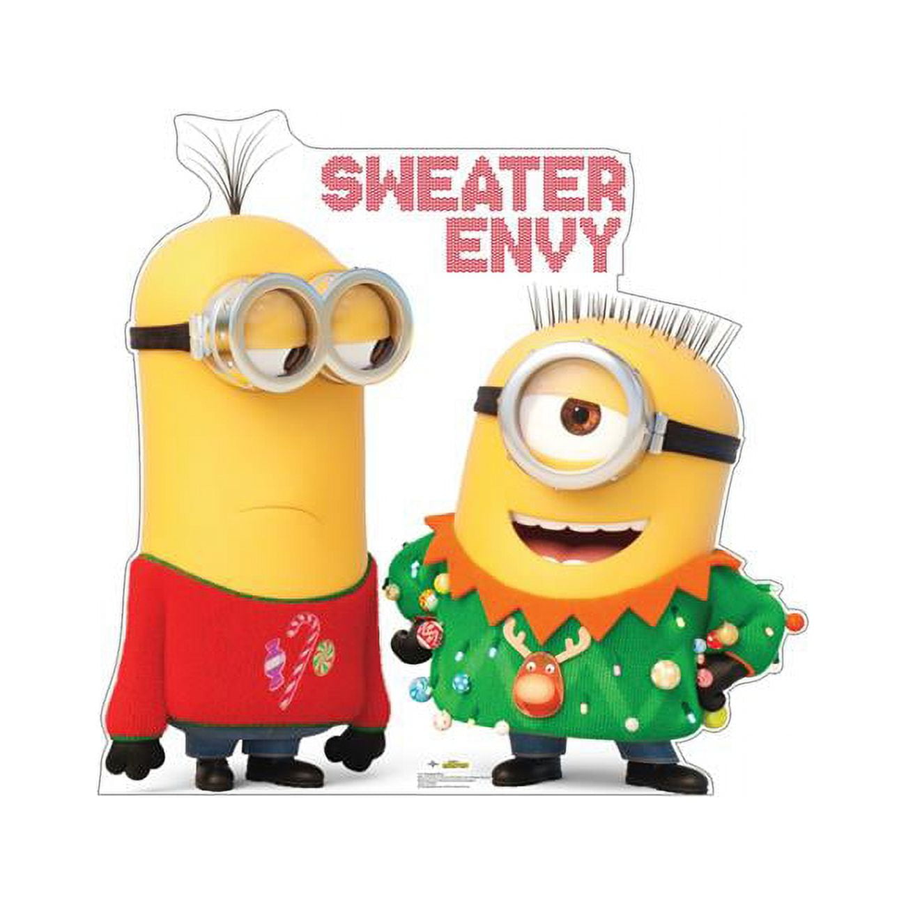 45'' Minions Sweater Envy Cardboard Standup
