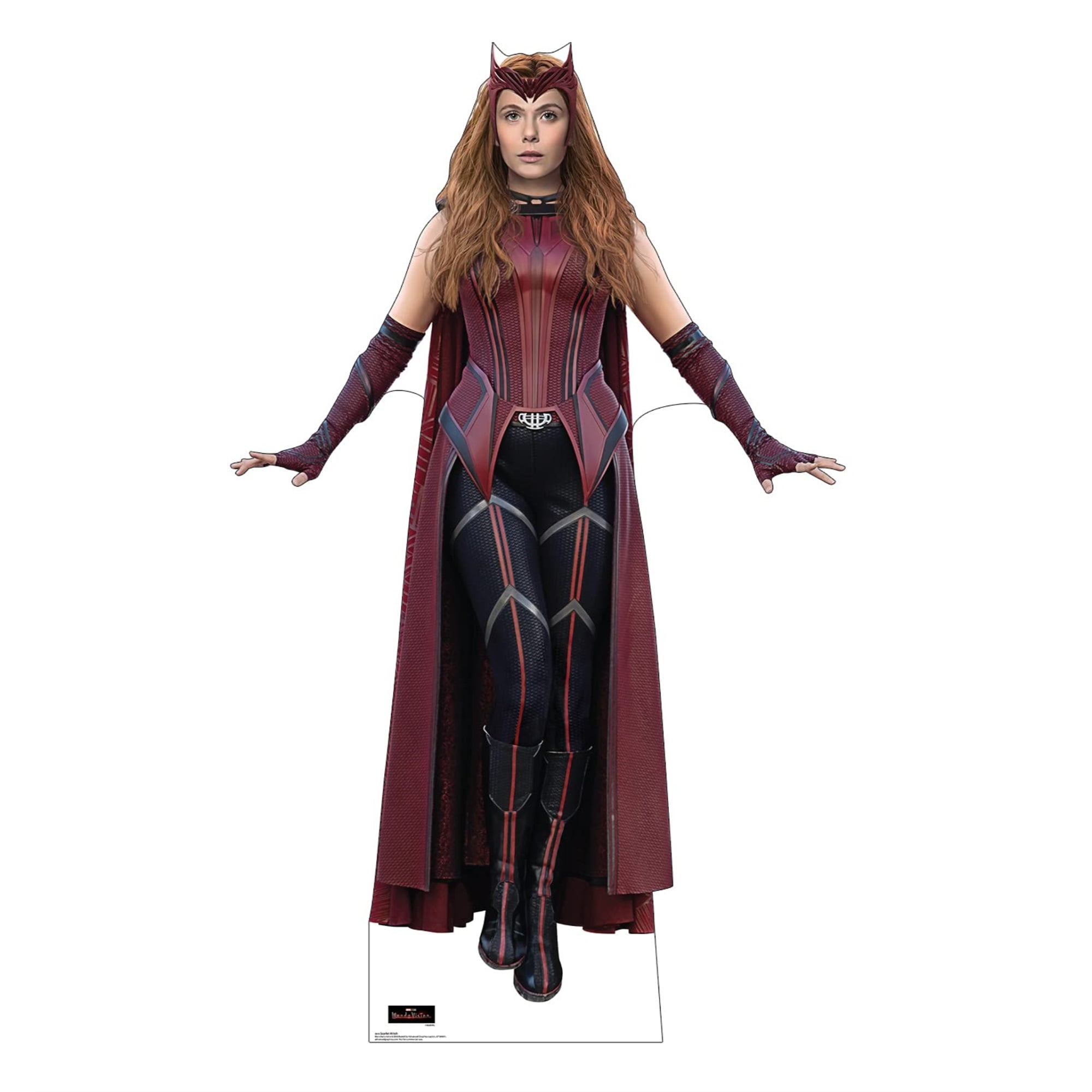 Cardboard People Scarlet Witch Life Size Cardboard Cutout Standup - Marvels WandaVision