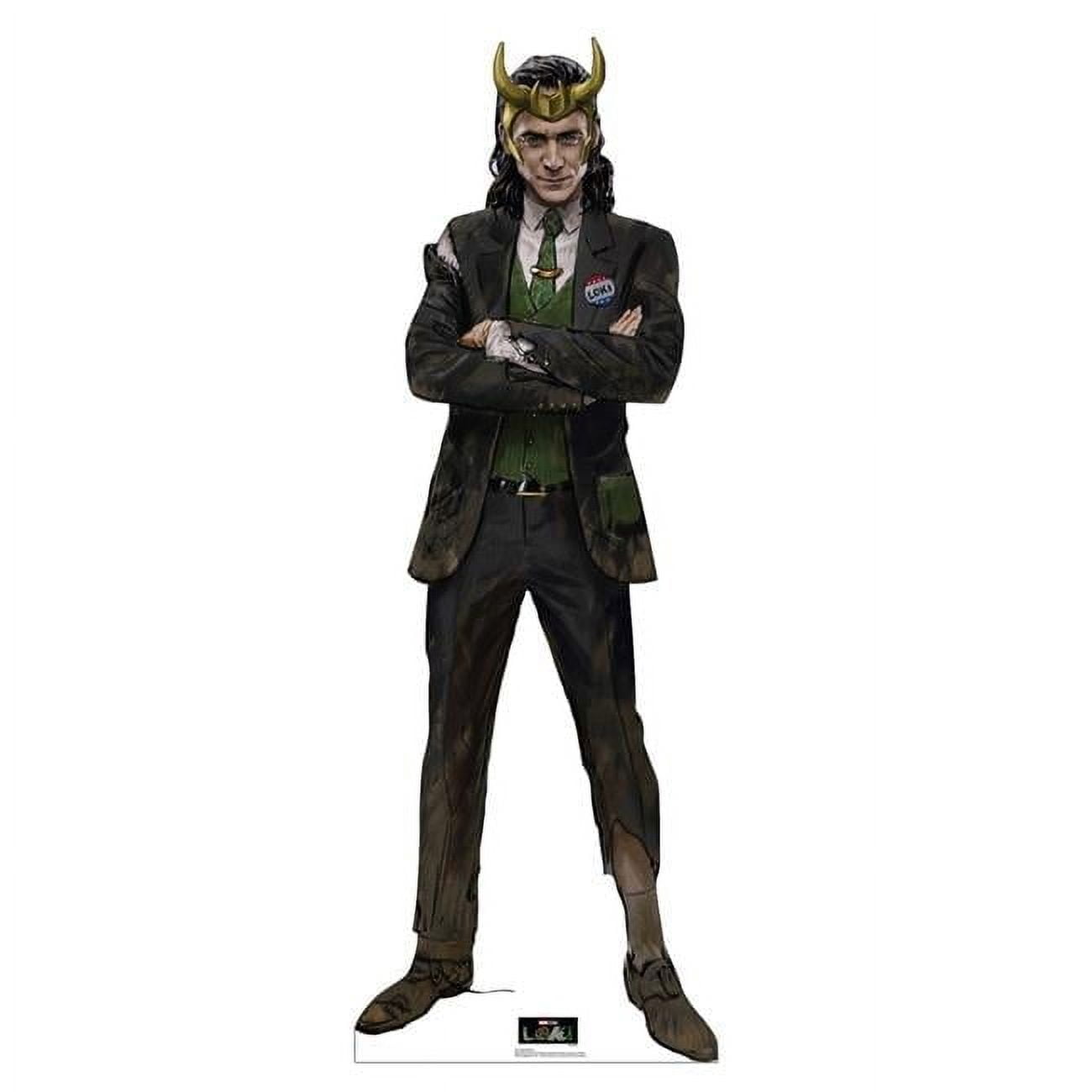 Life-Size Loki Horns Cardboard Cutout Standee