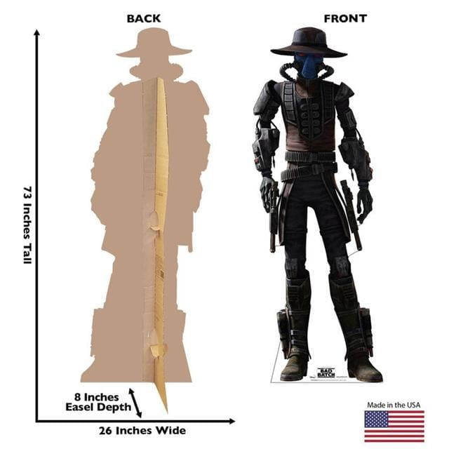 Advanced Graphics  73 x 26 in. Cad Bane Cardboard Cutout, The Bad Batch