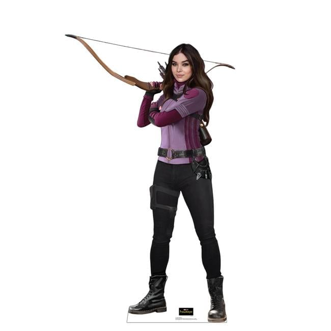 66'' Lifesize Kate Bishop Cardboard Standup Decor