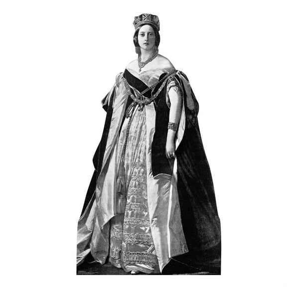 Advanced Graphics 3778 68 x 38 in. Queen Victoria Cardboard Cutout