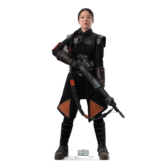 Advanced Graphics 3816 65 x 31 in. Fennec Shand Cardboard Cutout, Lucas - Disney Plus - The Book of Boba Fett Series