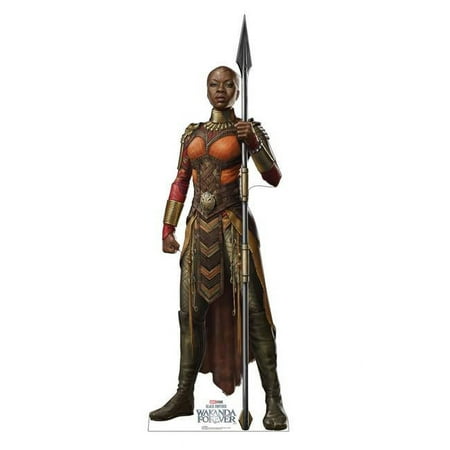 Advanced Graphics 3939 74 x 25 in. Okoye Cardboard Cutout - Black Panther Wakanda Forever