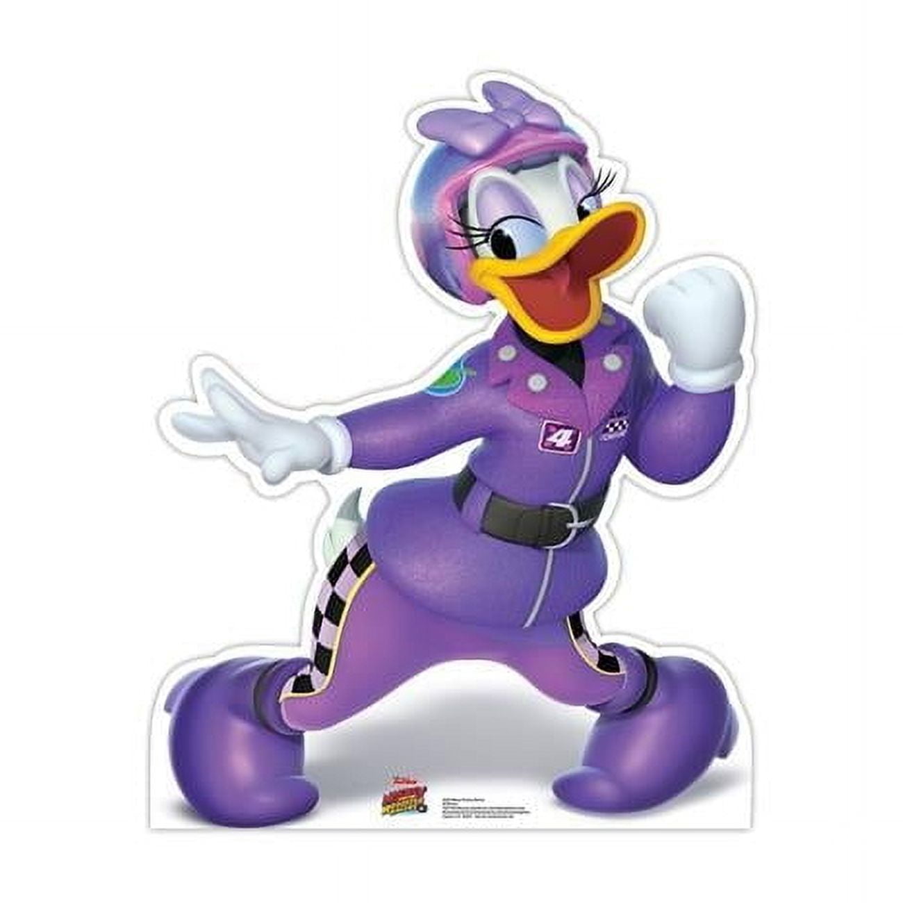 Disney Daisy Victory Dance Purple Cardboard Standup