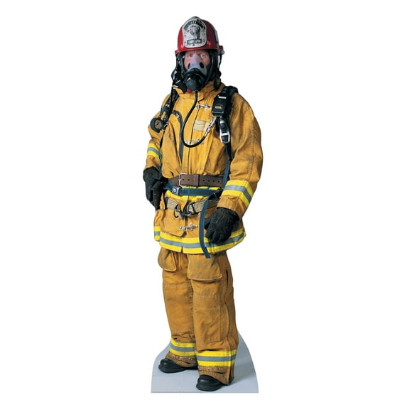 Advanced Graphics 417 Firefighter- 71" x 24" Cardboard Standup