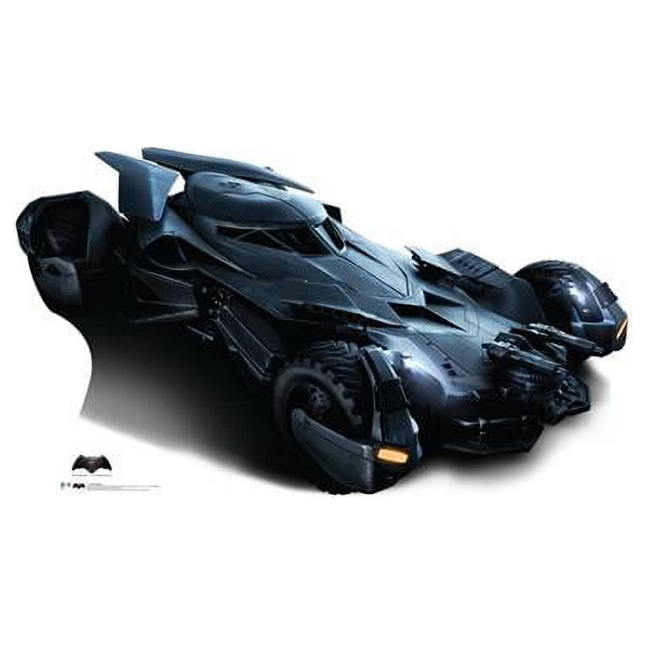 Batman V Superman Black Cardboard Batmobile Standup