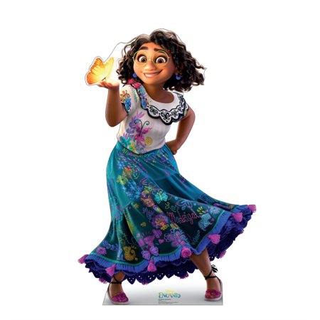 Cardboard People Mirabel with Butterfly Life Size Cardboard Cutout Standup - Disneys Encanto (2021 Film)