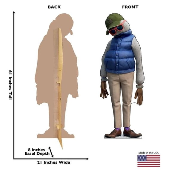 Advanced Graphics  61 x 21 in. Dad Onward Disney & Pixar Cardboard Cutout