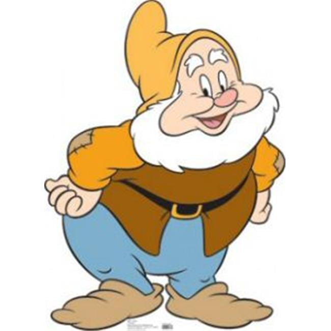 Happy Dwarf Life-Size Cardboard Stand-Up Display
