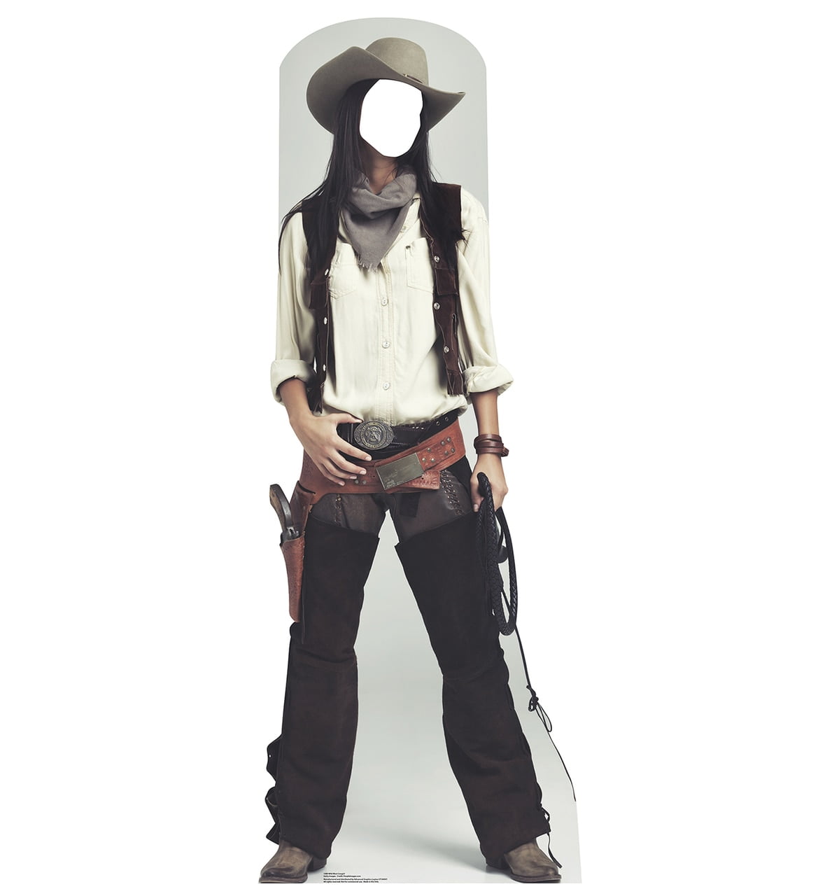 Wild West Cowgirl Life-Size Cardboard Standup