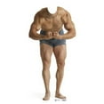 thumbnail image 1 of Advanced Graphics 699 Muscle Man Stand In Life-Size Cardboard Stand-Up, 1 of 2