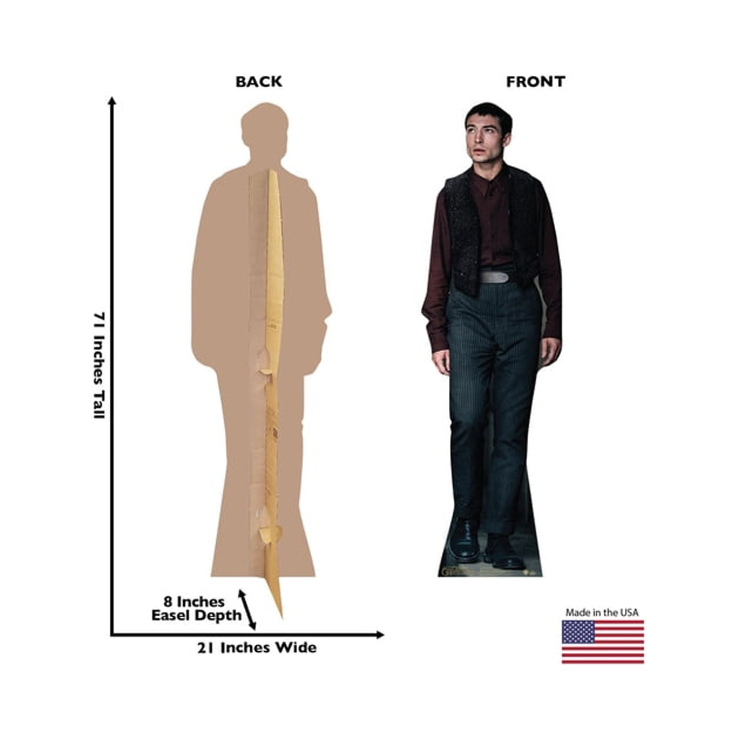 71'' Life-Size Credence Barebone Cardboard Standup