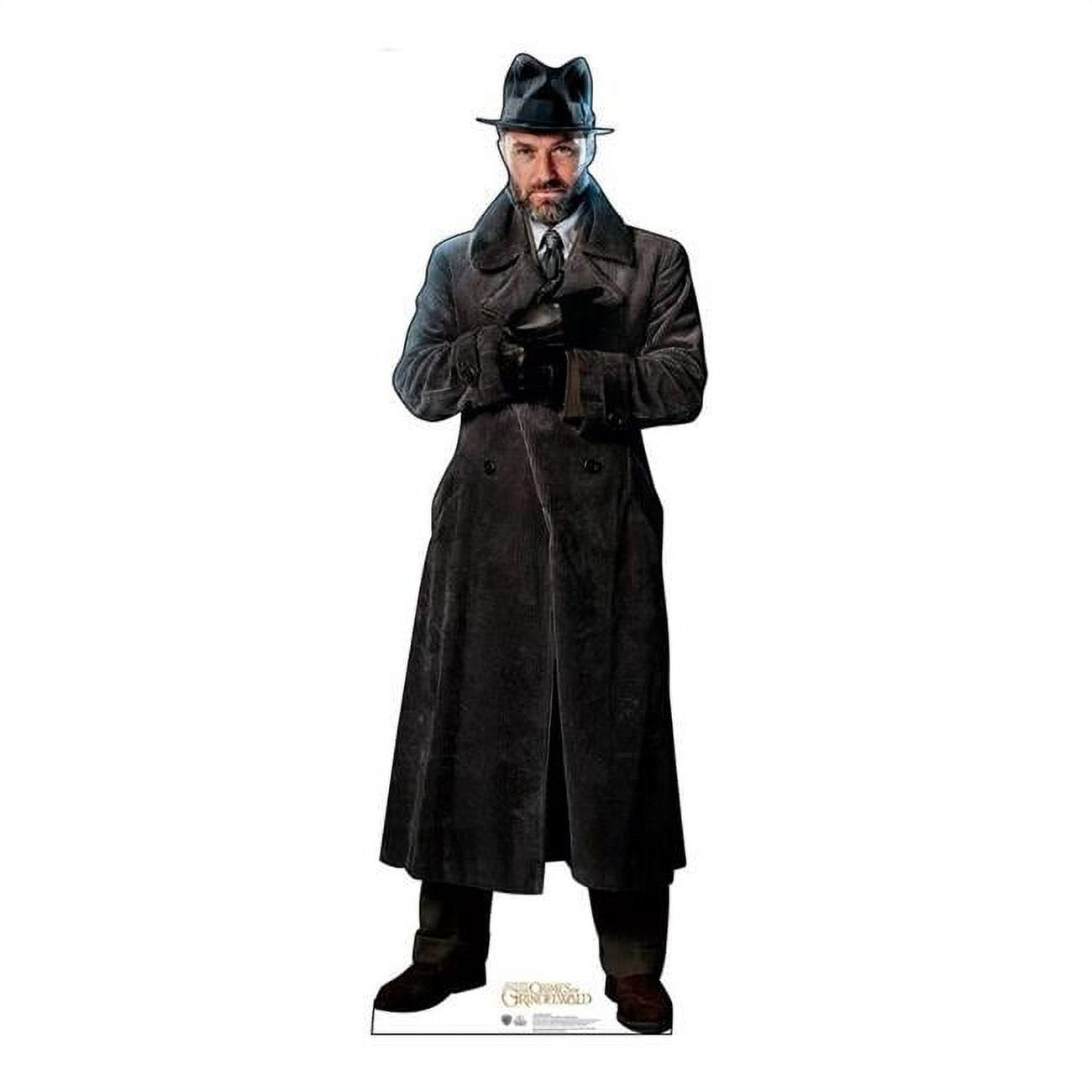 Life-Size Dumbledore Cardboard Cutout in Black Coat