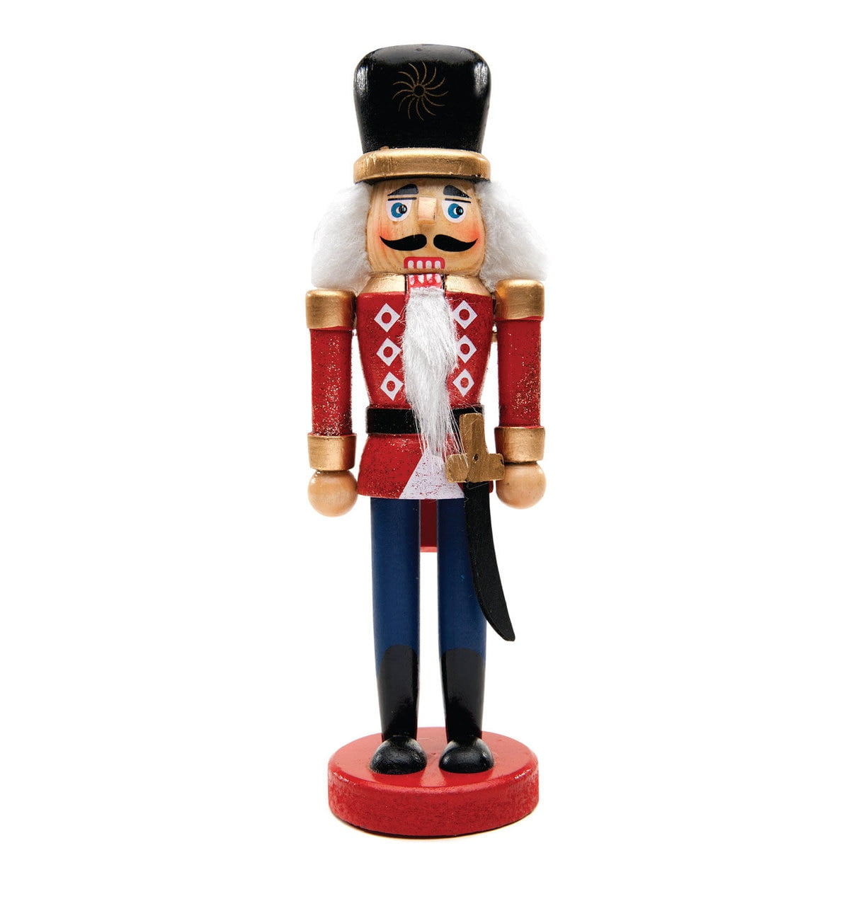 75'' Red and Gold Cardboard Nutcracker Soldier Standup