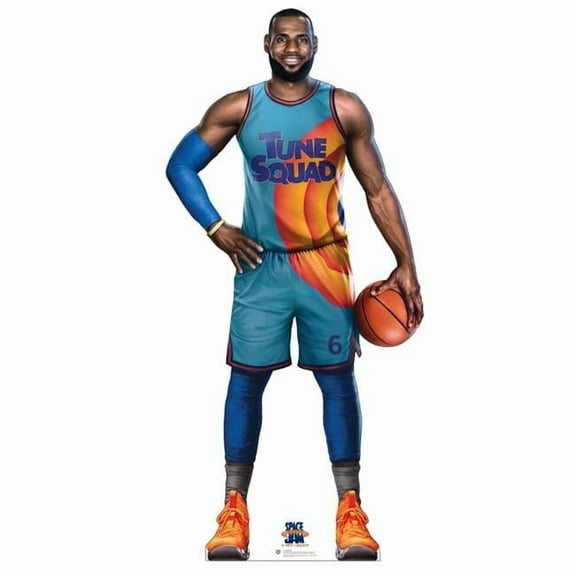 Advanced Graphics  81 x 37 in. Lebron Cardboard Cutout, Space Jam a New Legacy