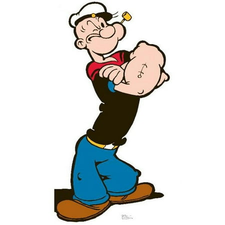 Advanced Graphics 817 Popeye Life-Size Cardboard Stand-Up