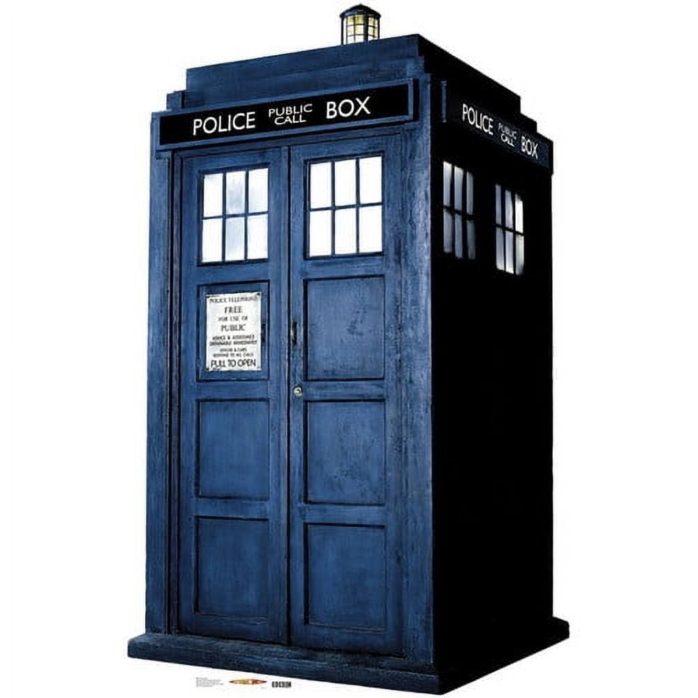 Doctor Who TARDIS Life-Size Blue Cardboard Standup