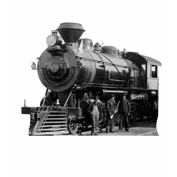 Advanced Graphics Antique Steam Engine - 49" x 61" - Cardboard Standup