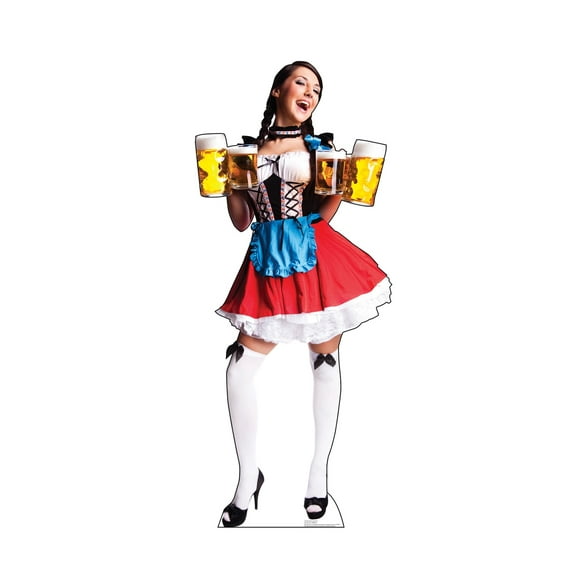 Bar Maiden Red Skirt