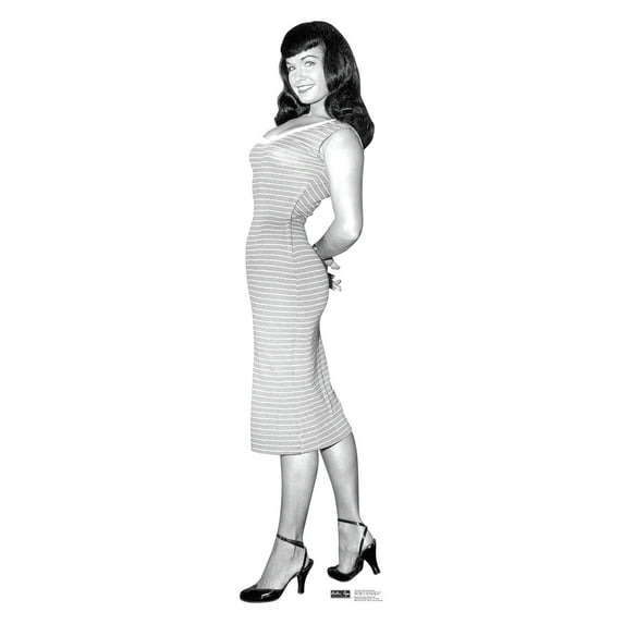 Bettie Page - Striped Dress