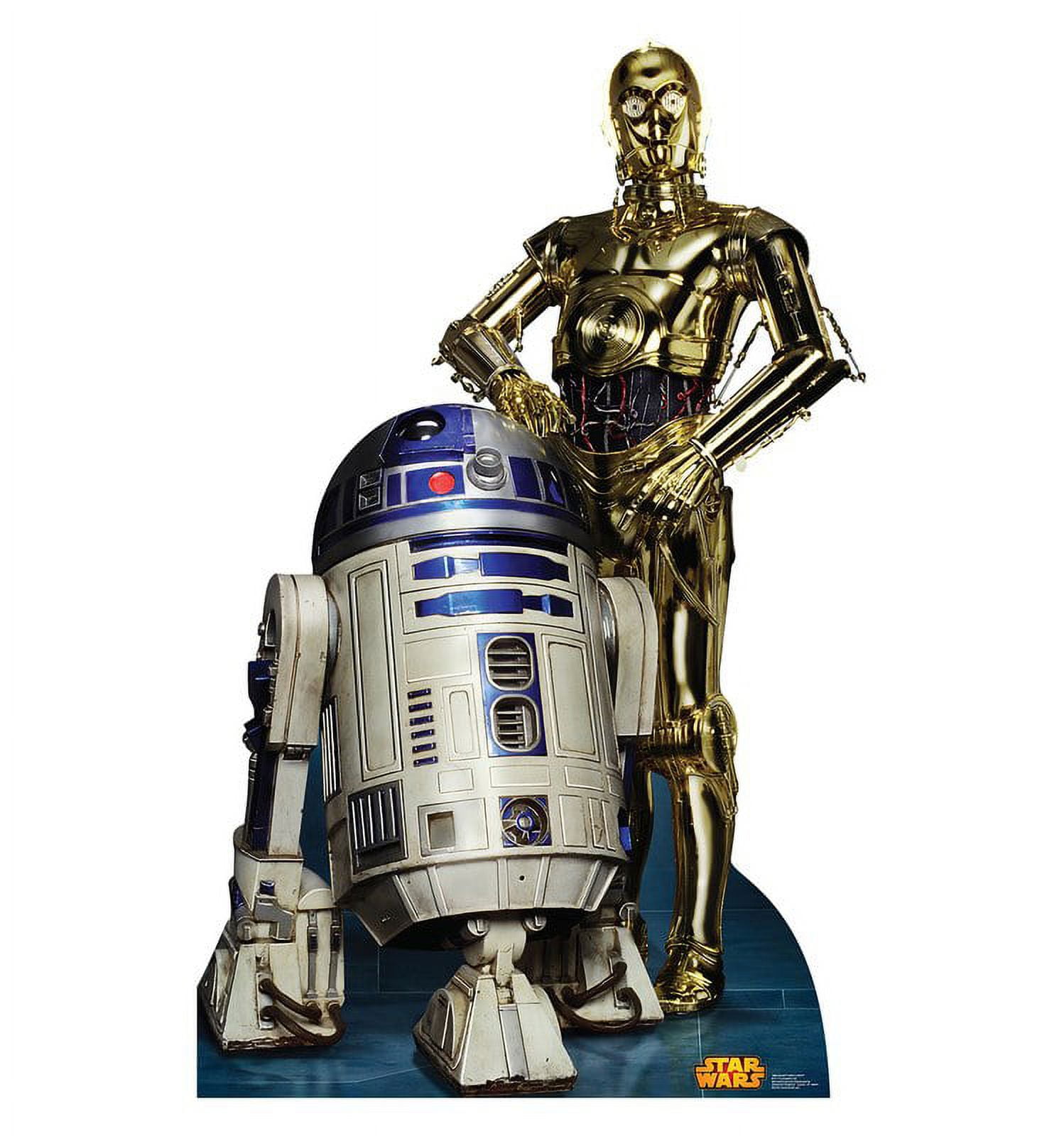 Star Wars R2D2 and C3PO Life-Size Cardboard Standup