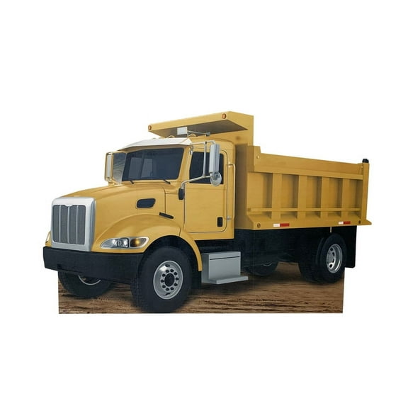 Lifesize Construction Dump Truck Cardboard Cutout Standup