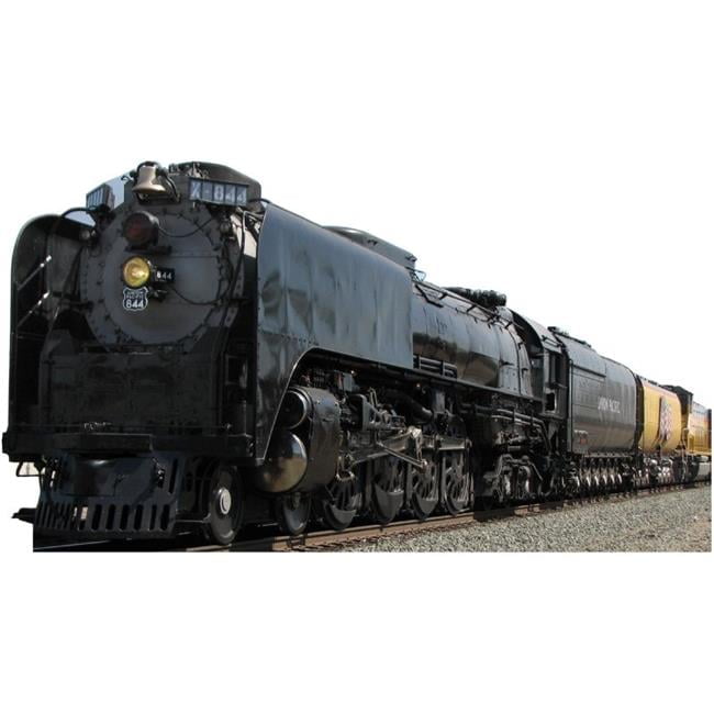 80'' x 44'' Black Union Pacific Train Cardboard Standup