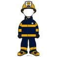 thumbnail image 1 of Advanced Graphics Cartoon Fireman Standin - 60" x 25" Cardboard Standup, 1 of 3