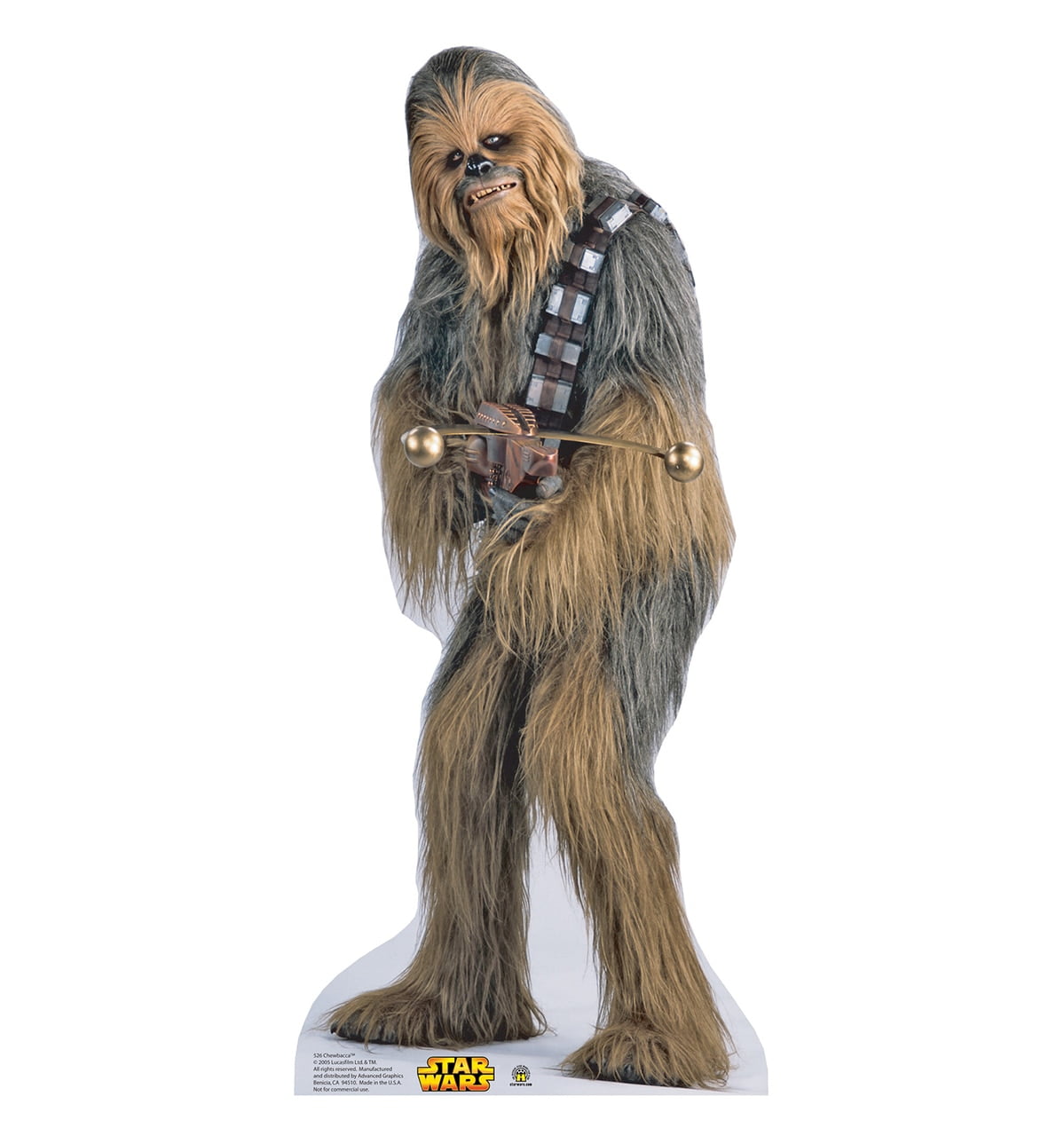 Chewbacca Life-Size Cardboard Cutout Standee - 75" Tall