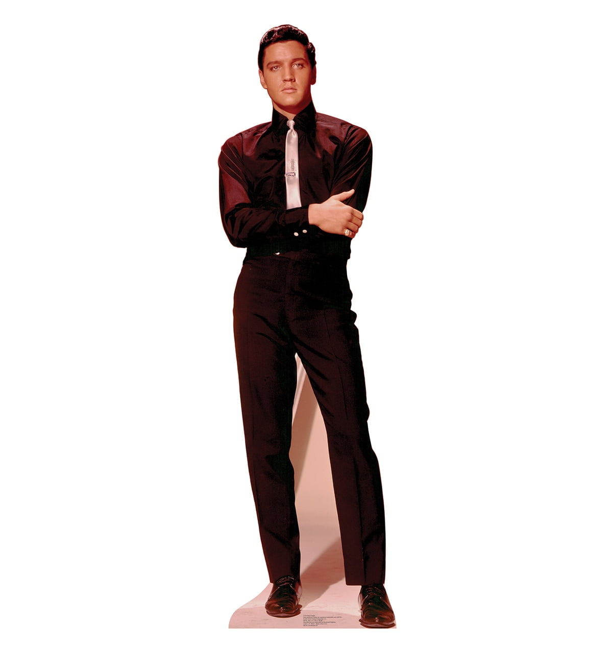 Life-Size Elvis Presley Cardboard Standup with Matte Finish