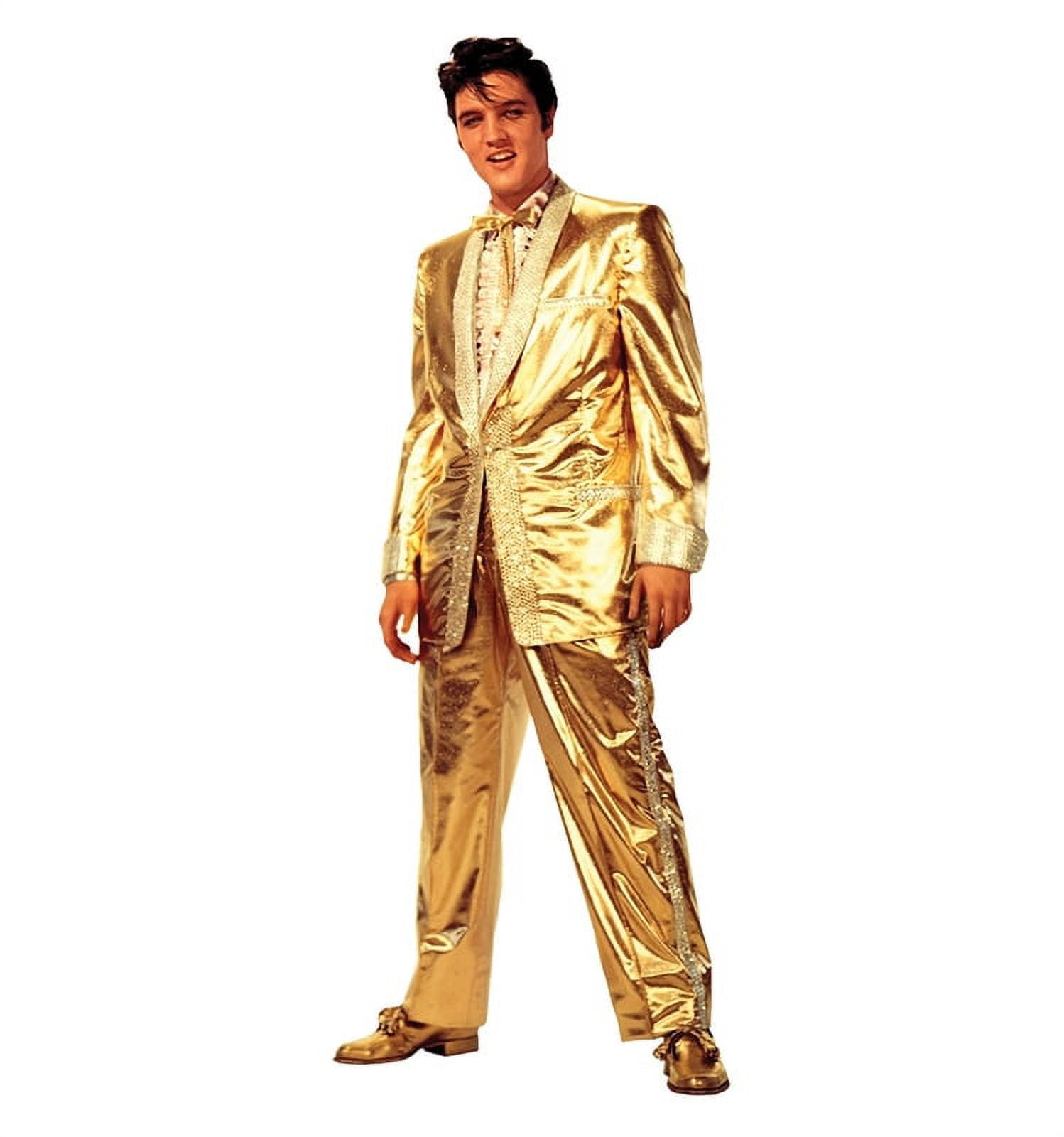 Elvis Presley Life-Size Gold Suit Cardboard Standup
