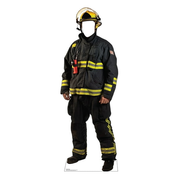 Advanced Graphics Fireman Standin - 74" x 27" Cardboard Standup