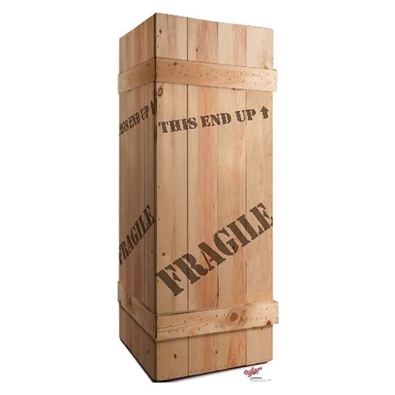 Advanced Graphics Fragile Leg Lamp Crate - A Chritmas Story