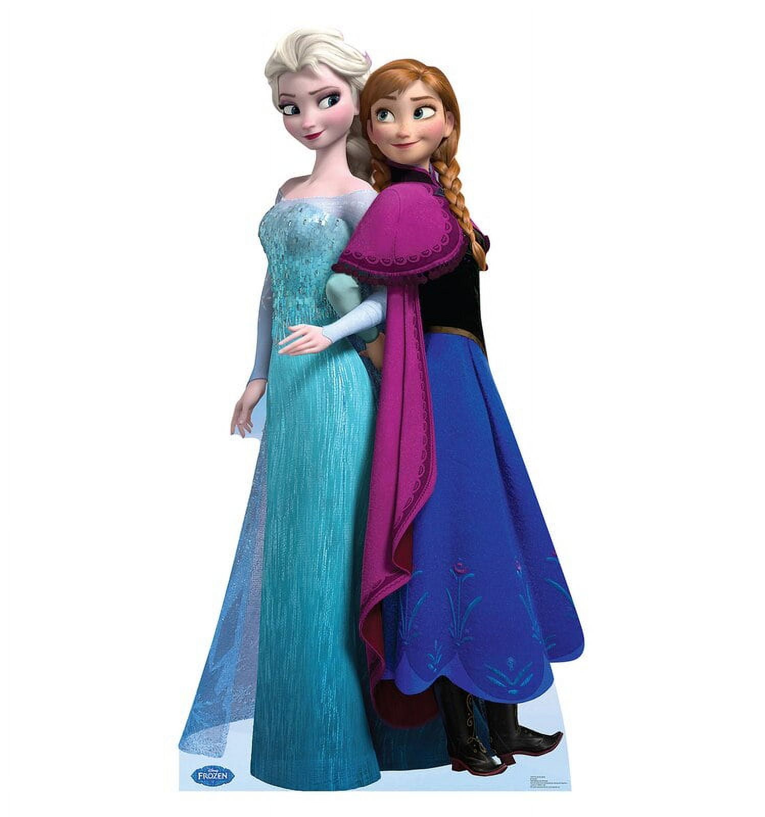 Elsa and Anna Life-Size Cardboard Standup