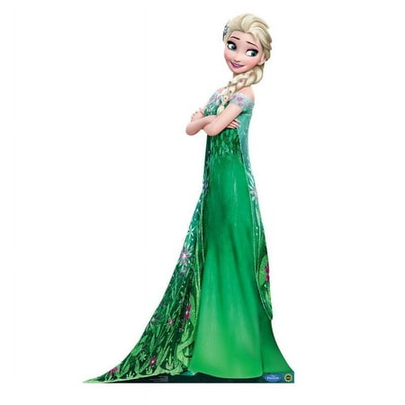 Elsa (Frozen Fever) Cardboard Stand-Up, 5ft
